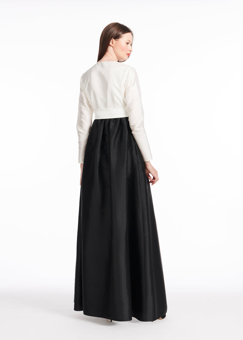 Taffeta Princess Gown