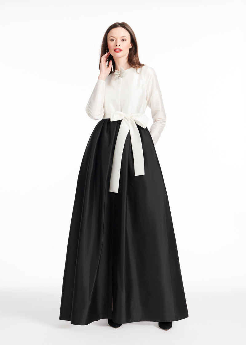 Taffeta Princess Gown