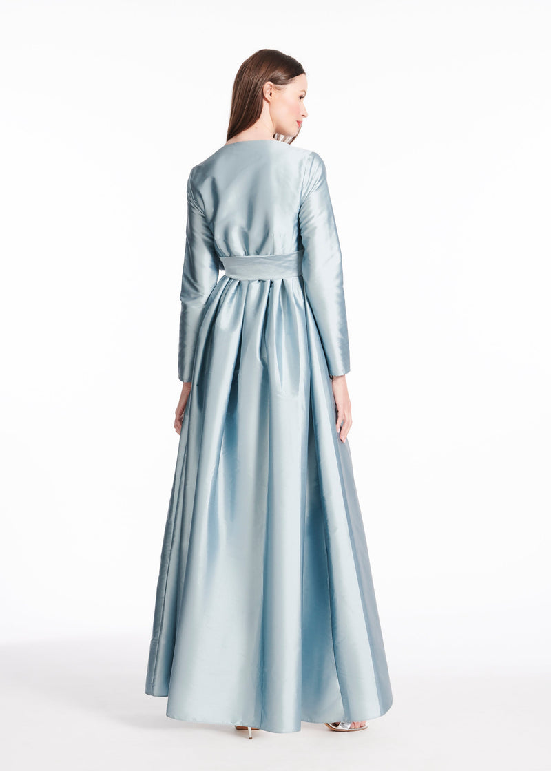 Taffeta Princess Gown