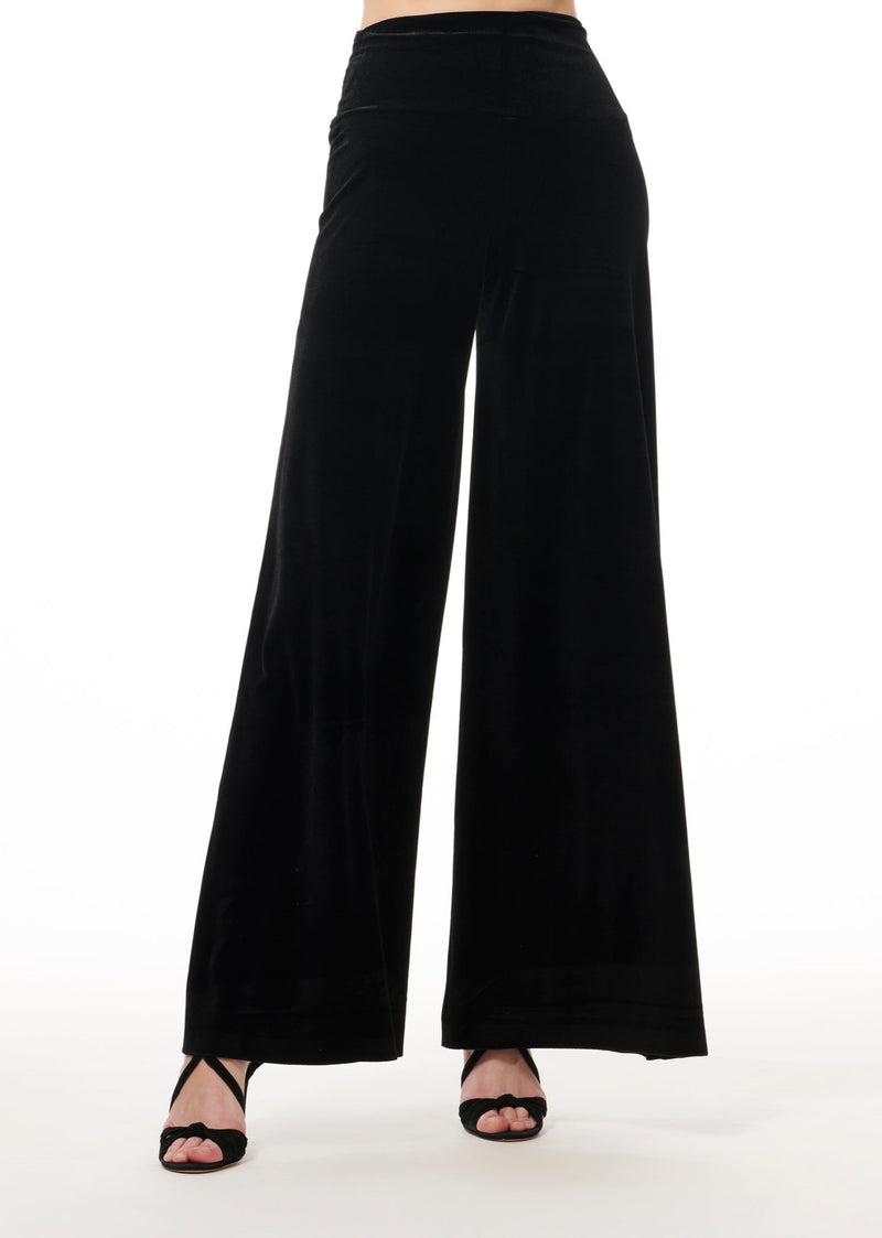 Stretch Velvet Pants