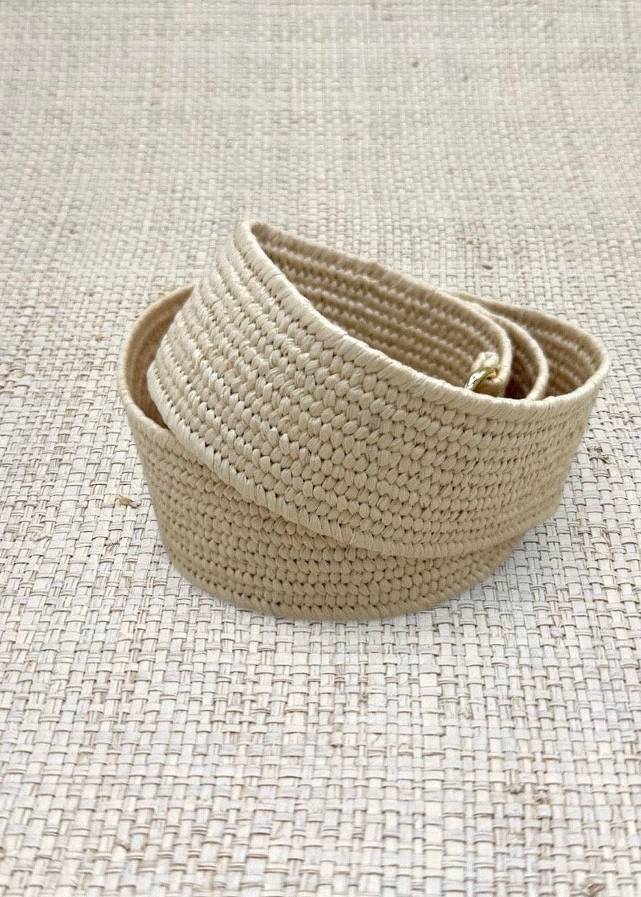 Light Raffia Interchangeable Stretch Belt Band