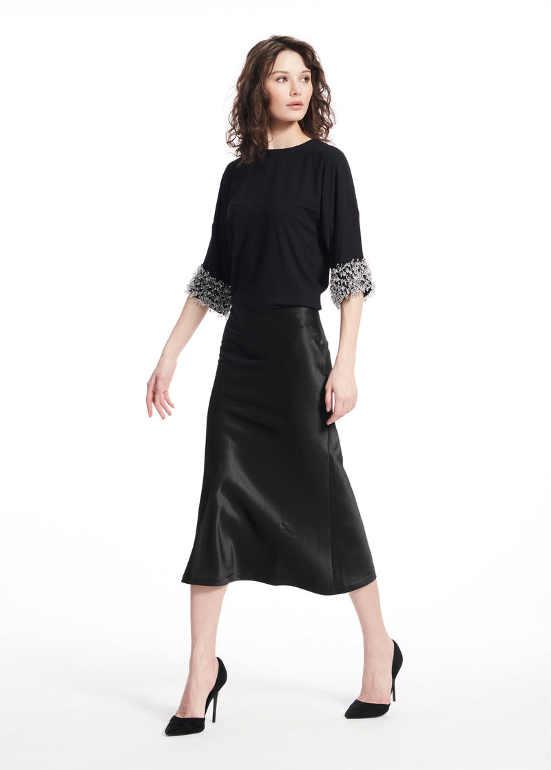 Bias Midi Skirt