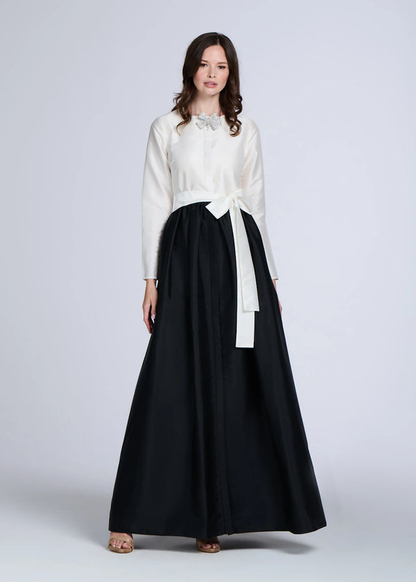 Taffeta Princess Gown