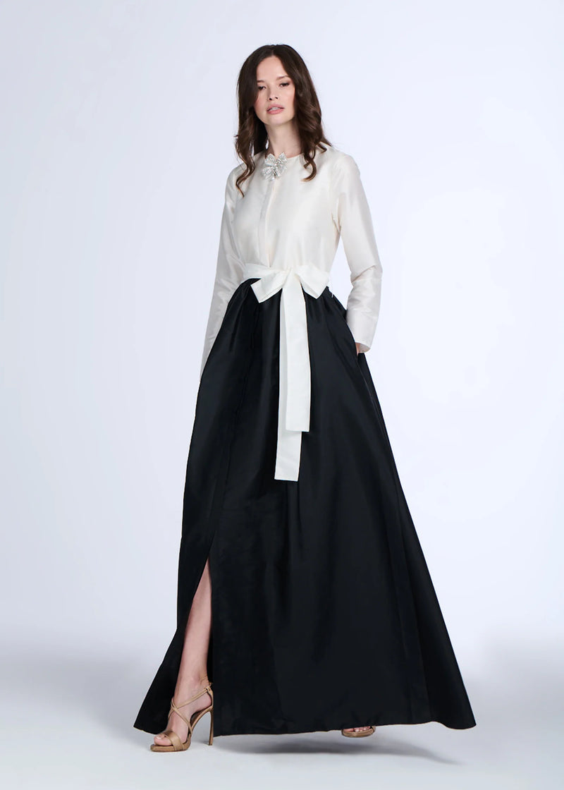 Taffeta Princess Gown