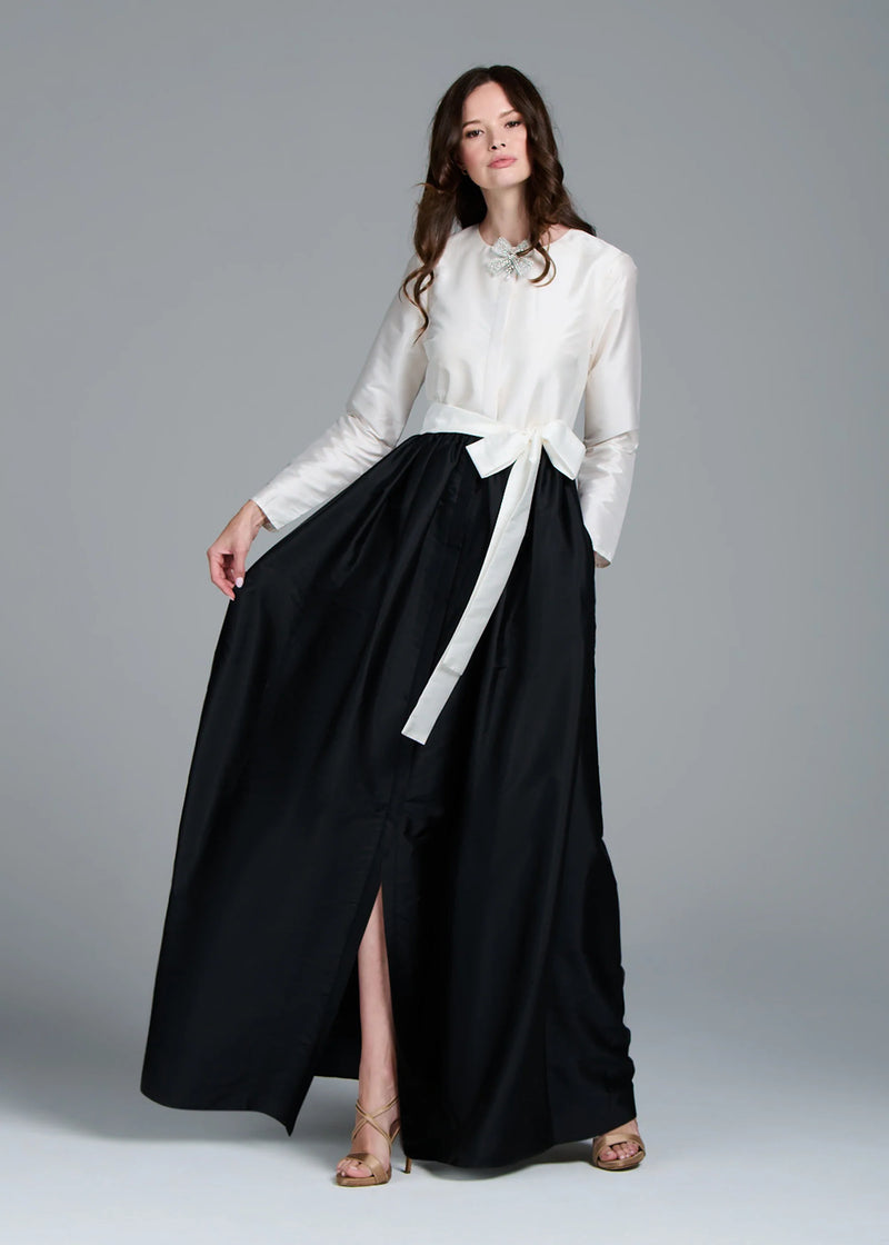 Taffeta Princess Gown