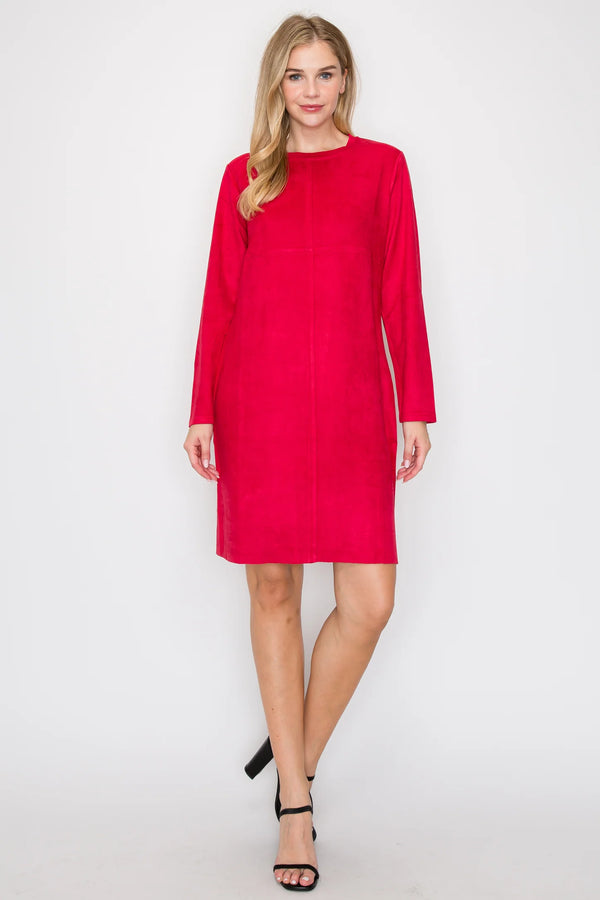 Aurora Suede Dress