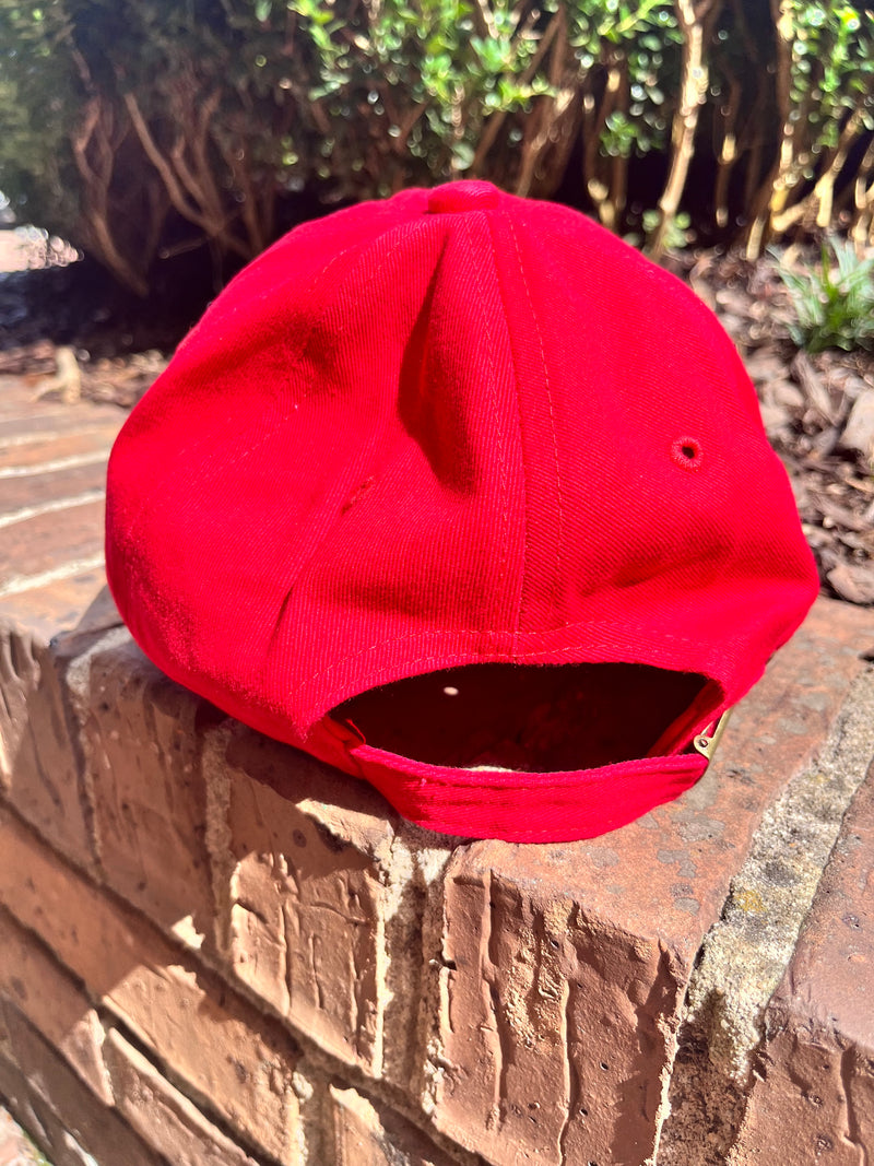 Red Bulldog Baseball Hat