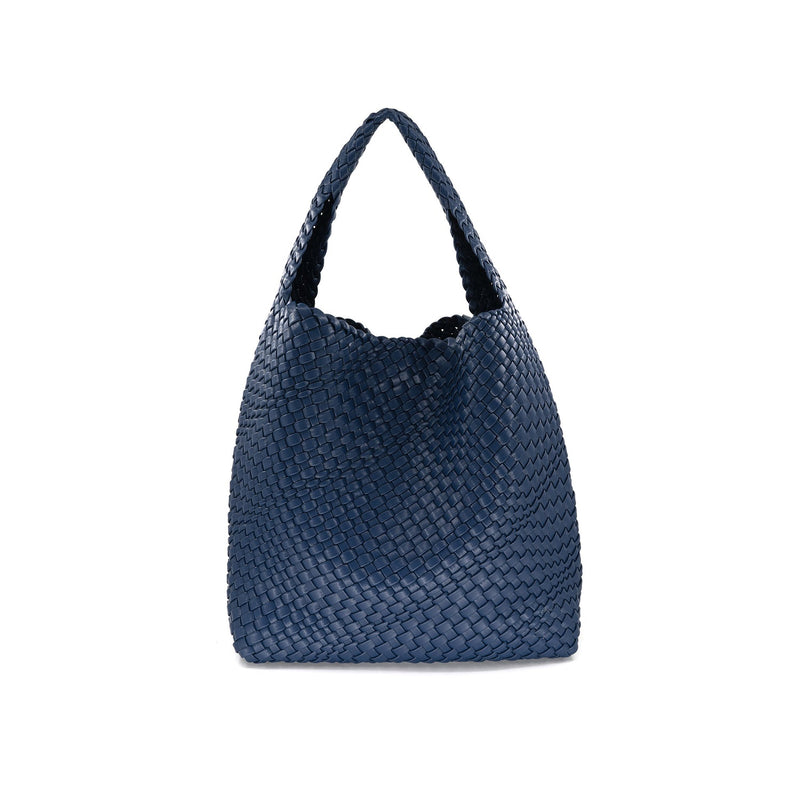 Woven Tote - 3 Colors One Size Navy