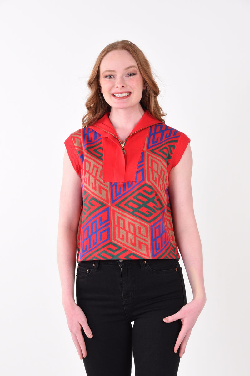 Poppy Pullover Vest