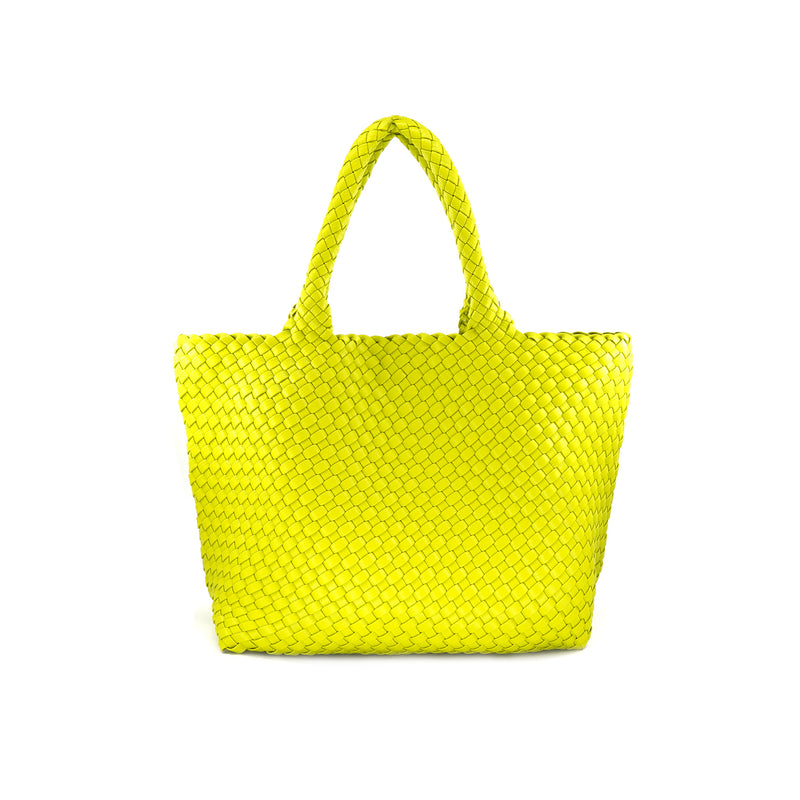Woven Tote - 2 Colors One Size Lime