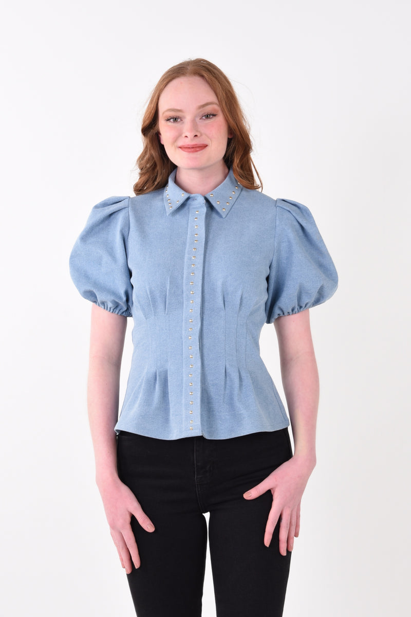 Britt Top - Denim