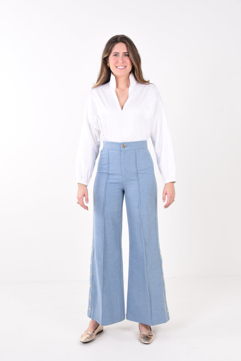 Paisley Pant - Denim