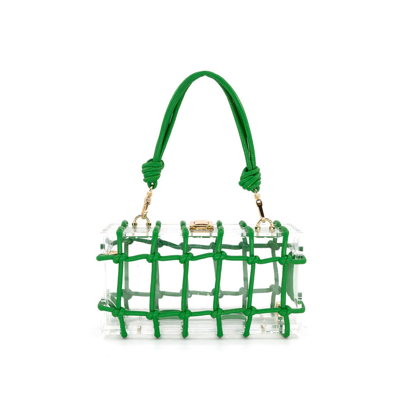 Clear Knot Bag - 4 Colors One Size Green