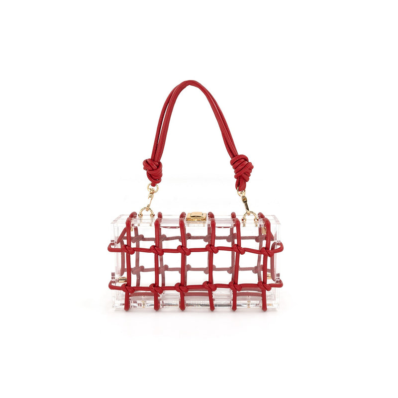 Clear Knot Bag - 4 Colors One Size Gold