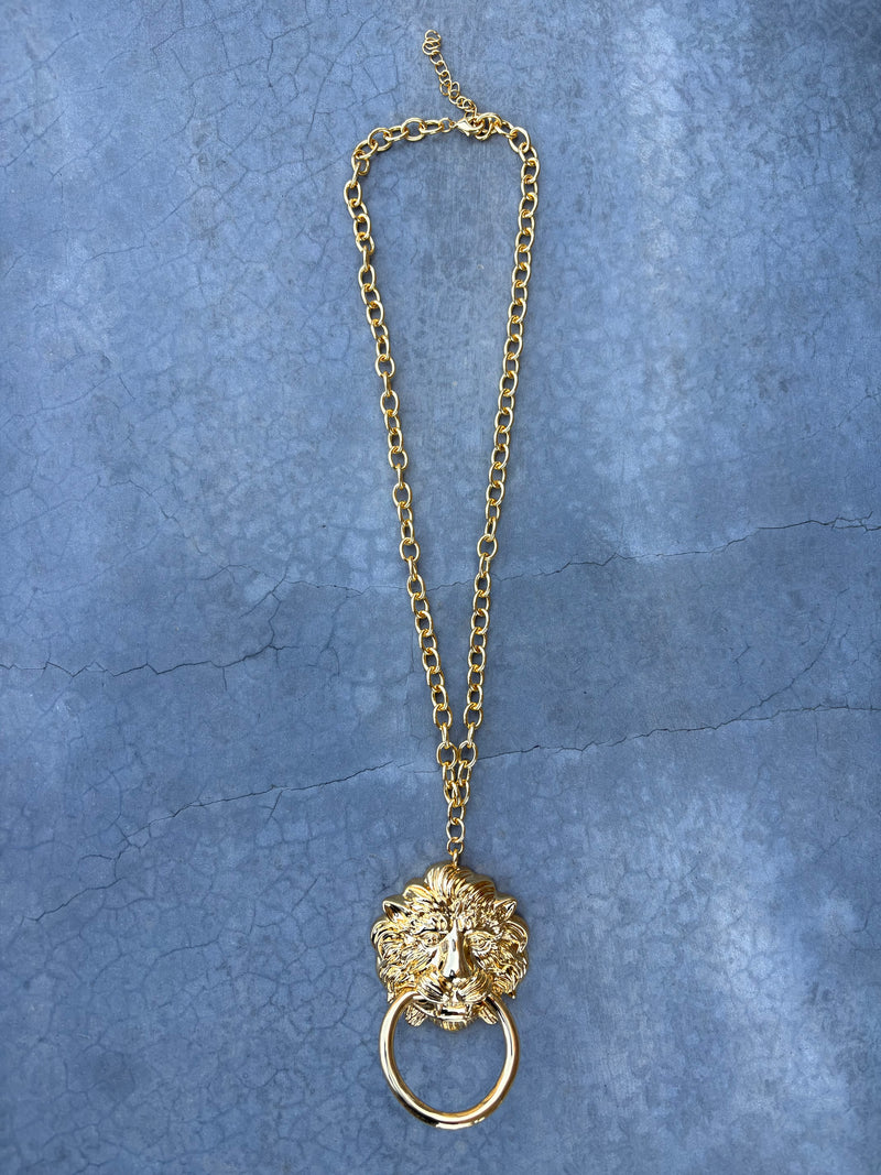 Doorknocker Necklace