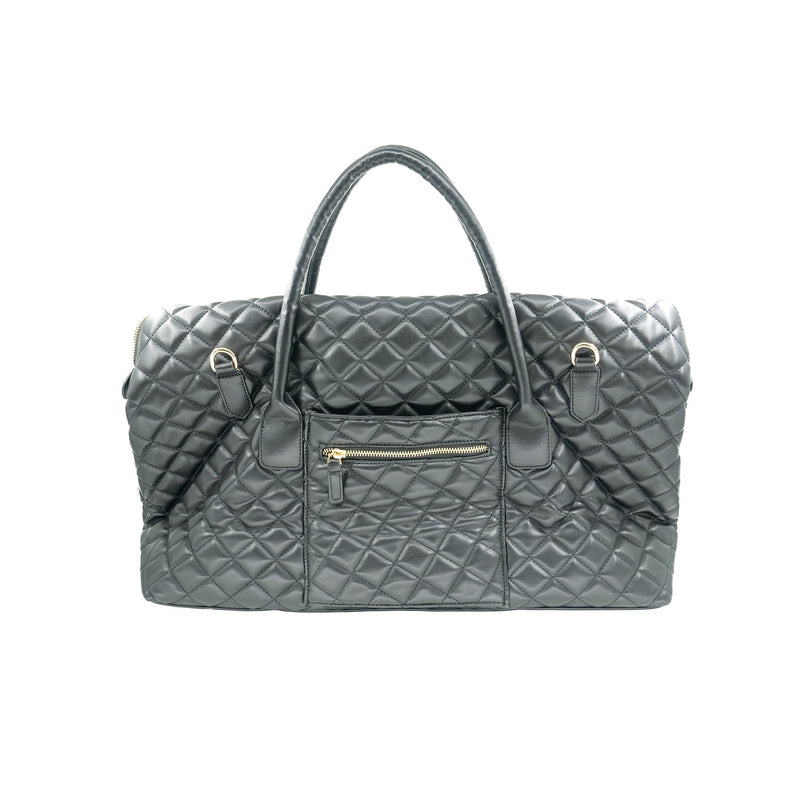 Quilted Weekender Bag