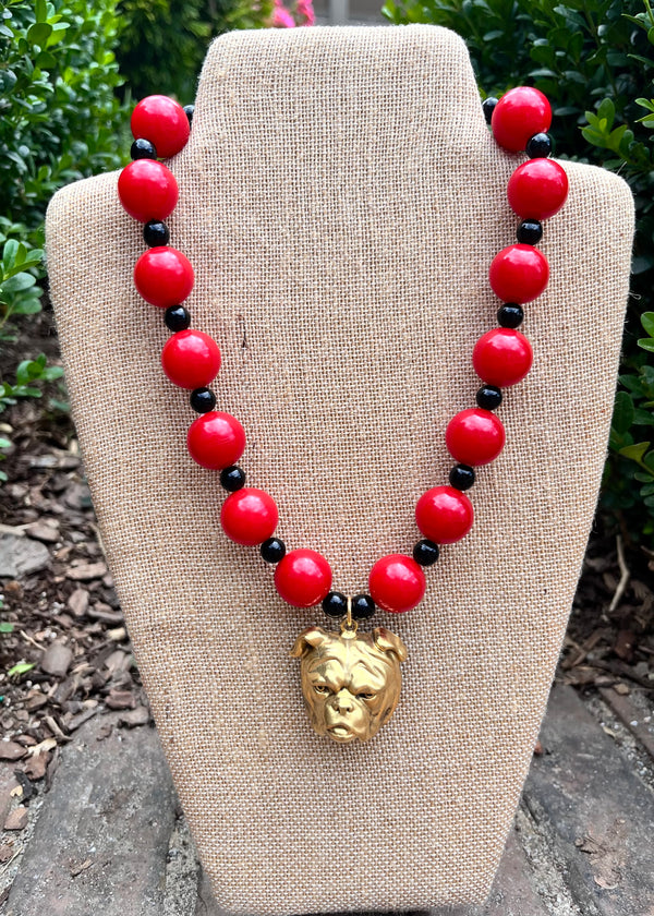 Bulldog Necklace