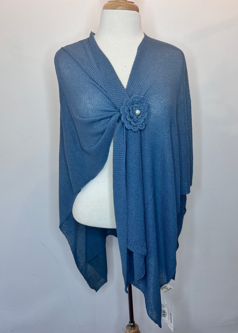 Bermuda Sail Wrap w/Removable Flower Pin