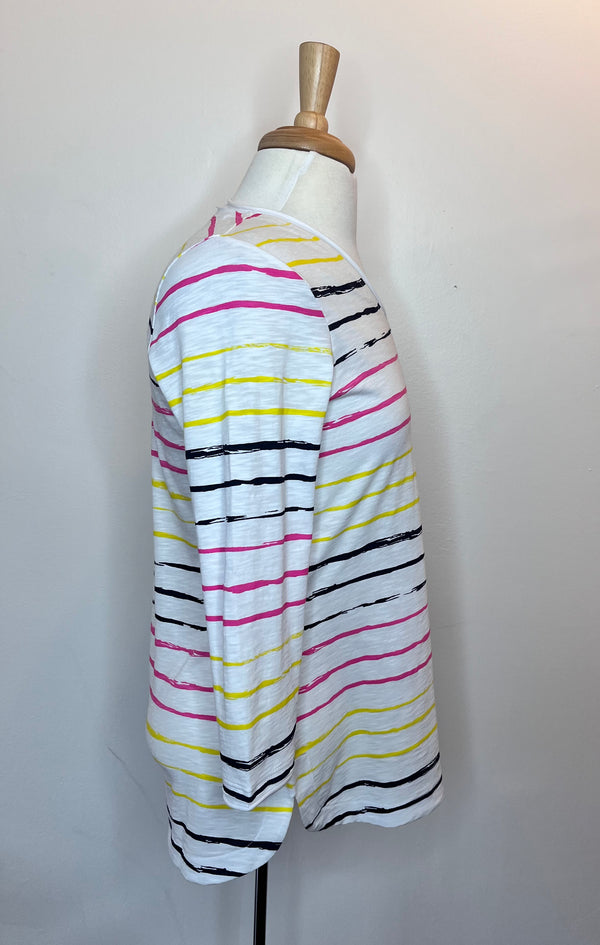 Stripe V-Neck Tunic