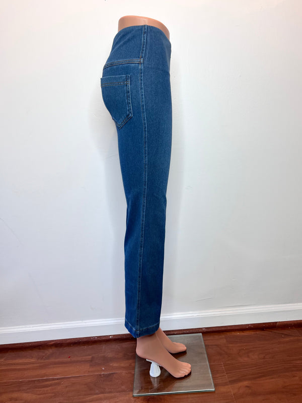 Knit Denim Pant