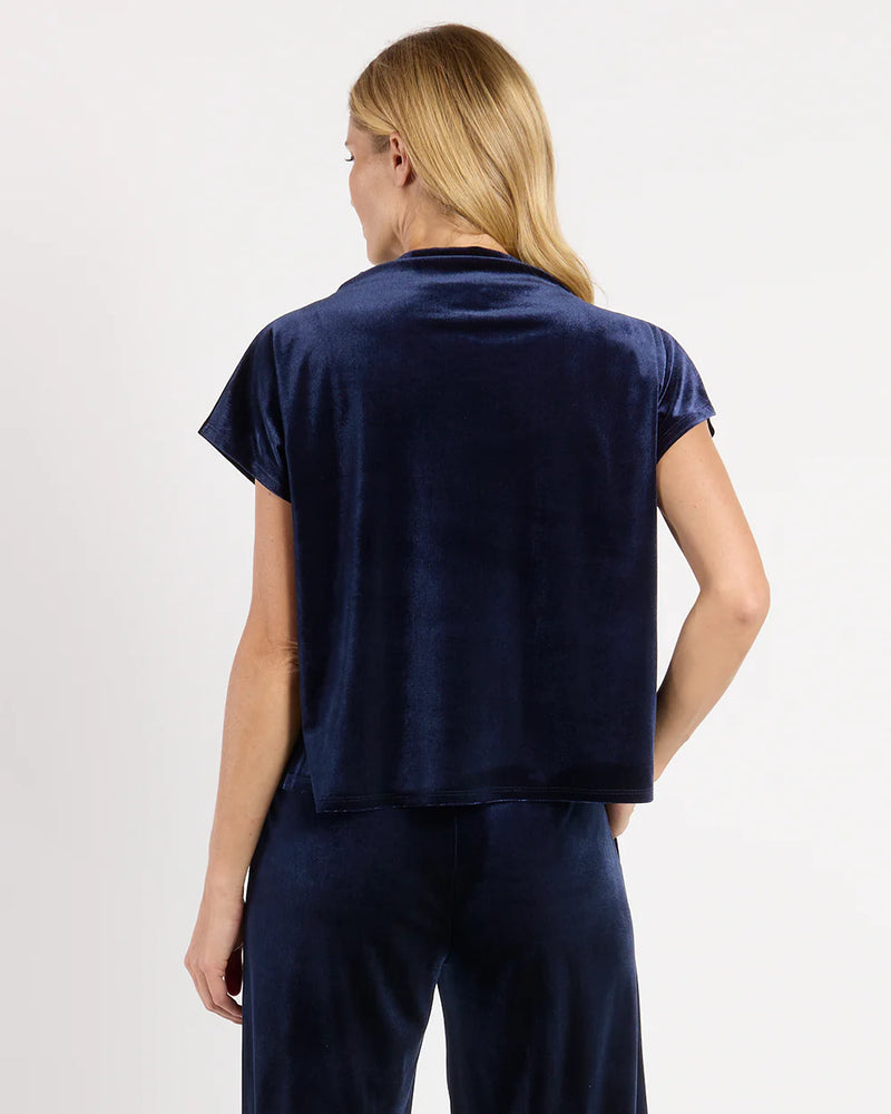 Tillie Stretch Velvet Top