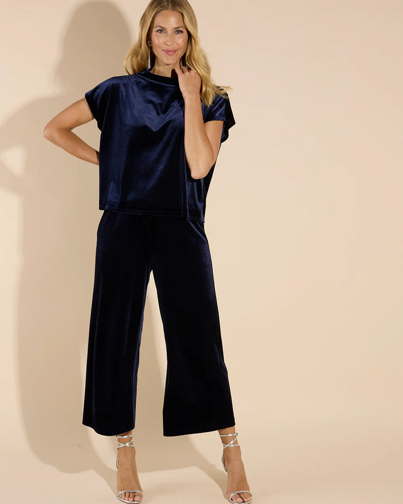 Tillie Stretch Velvet Top