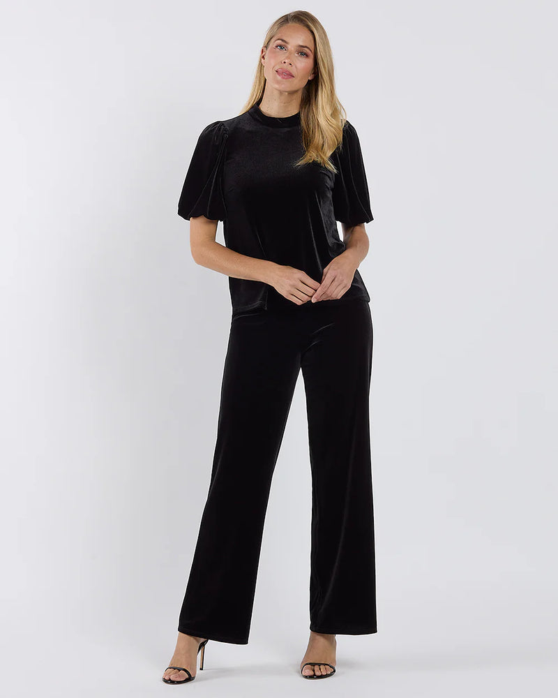 Sheila Stretch Velvet Top