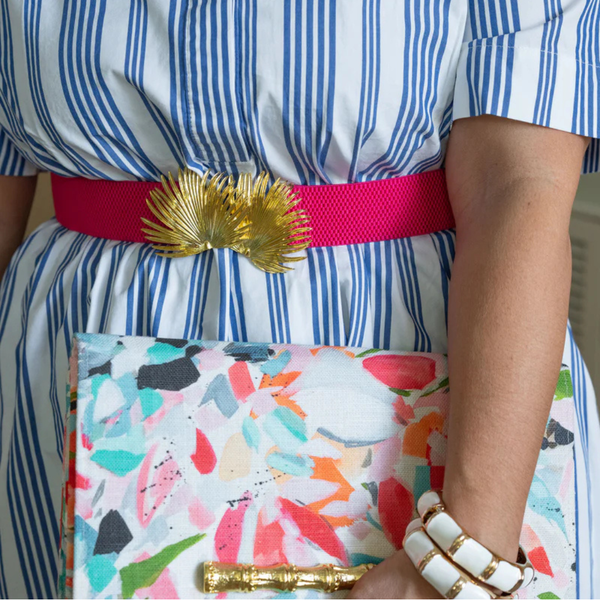 Pink Interchangeable Stretch Belt Band