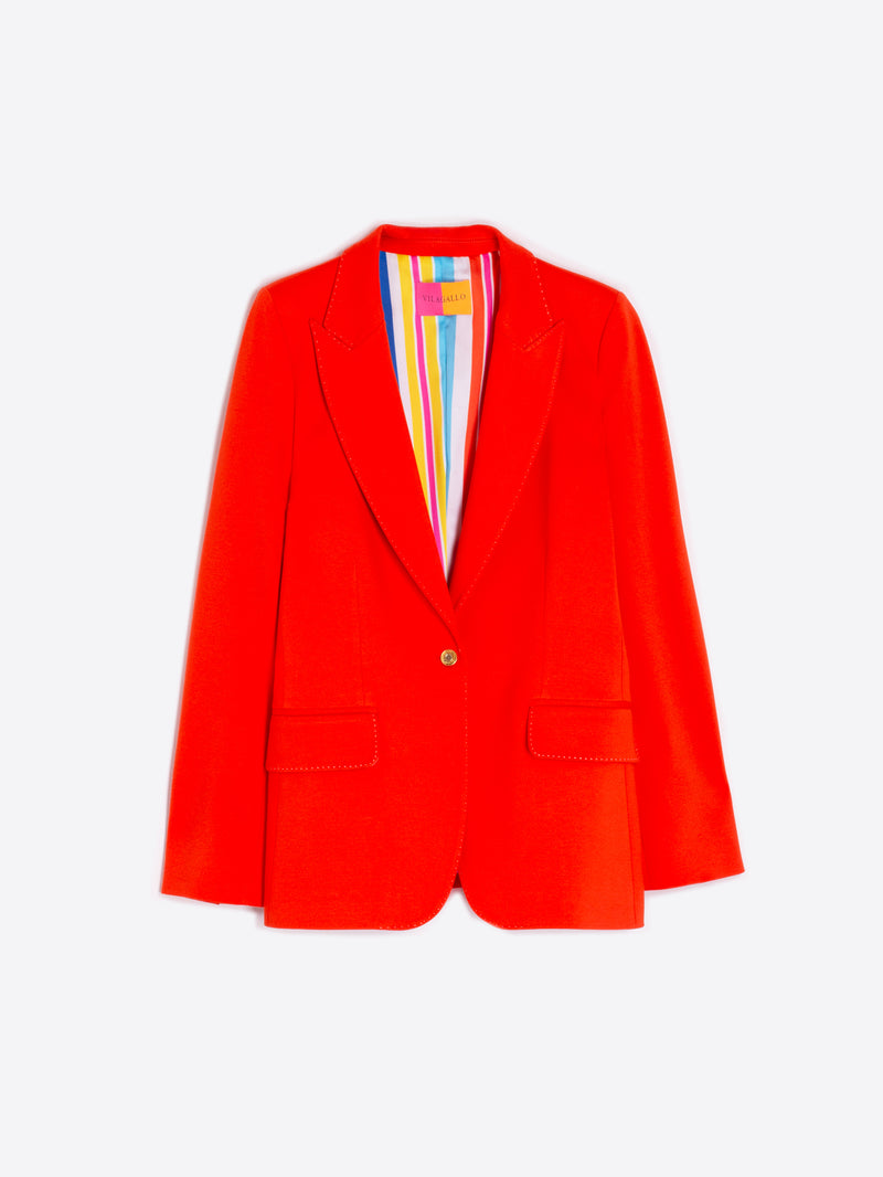 Orange Blazer