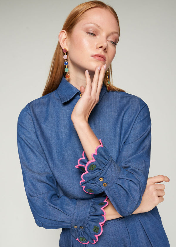 Alba Emb Blouse