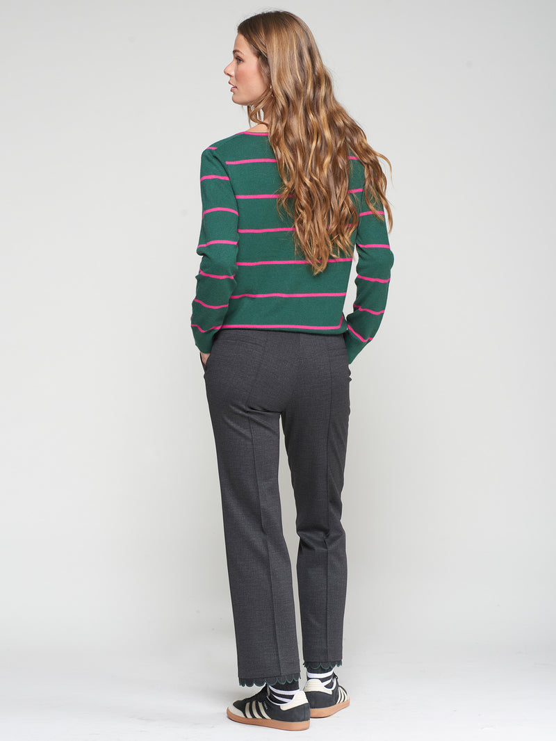 Carole Embroidered Pant