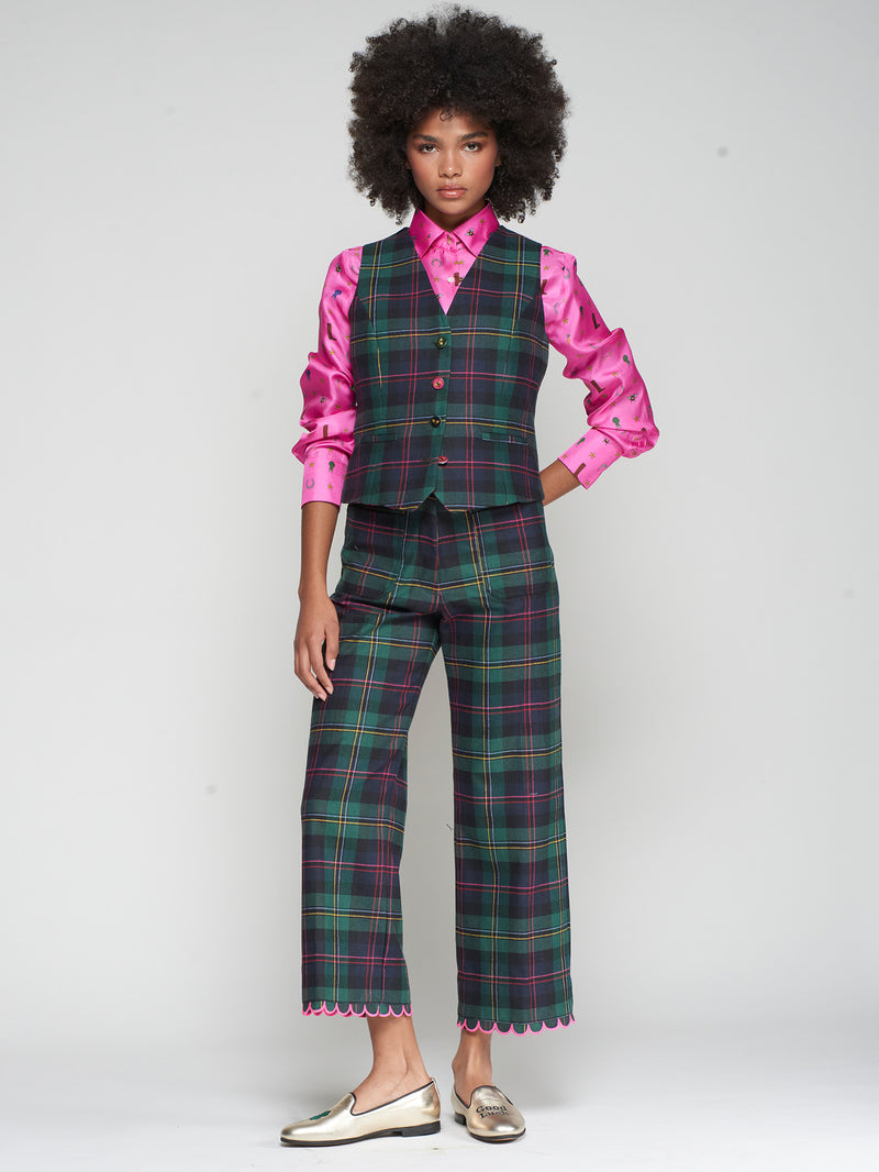 Dorin Embroidered Pant