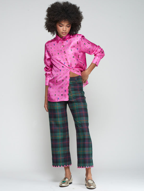Dorin Embroidered Pant
