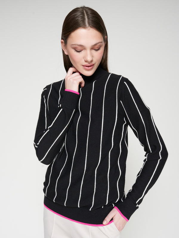 Black/Pink Sweater