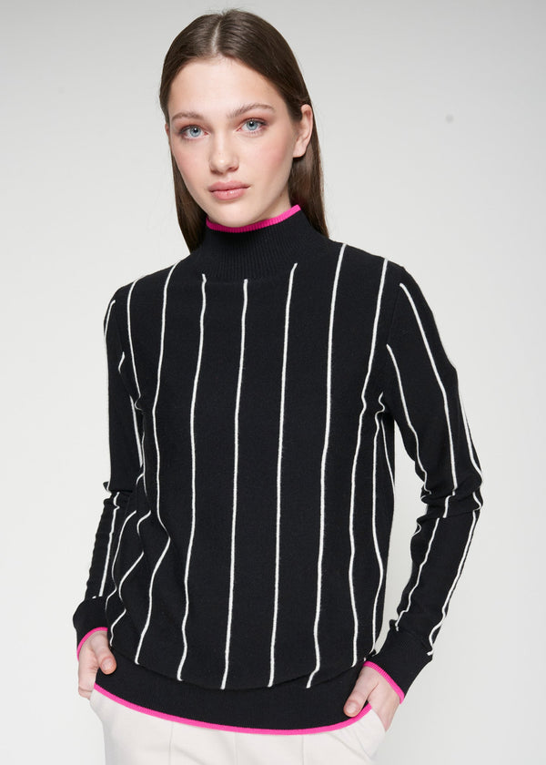 Black/Pink Sweater