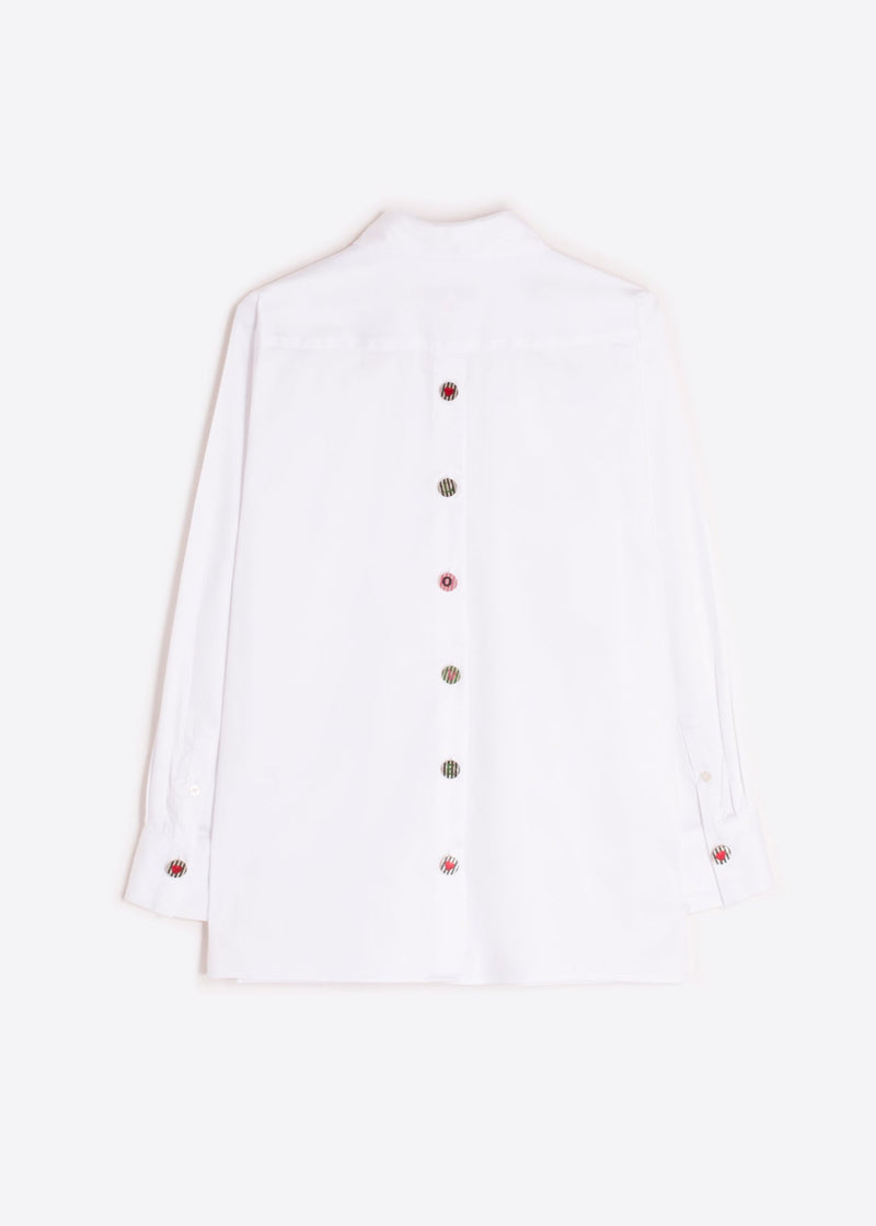 Button Back Blouse