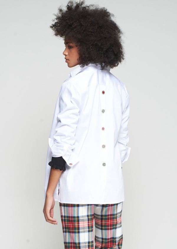 Button Back Blouse