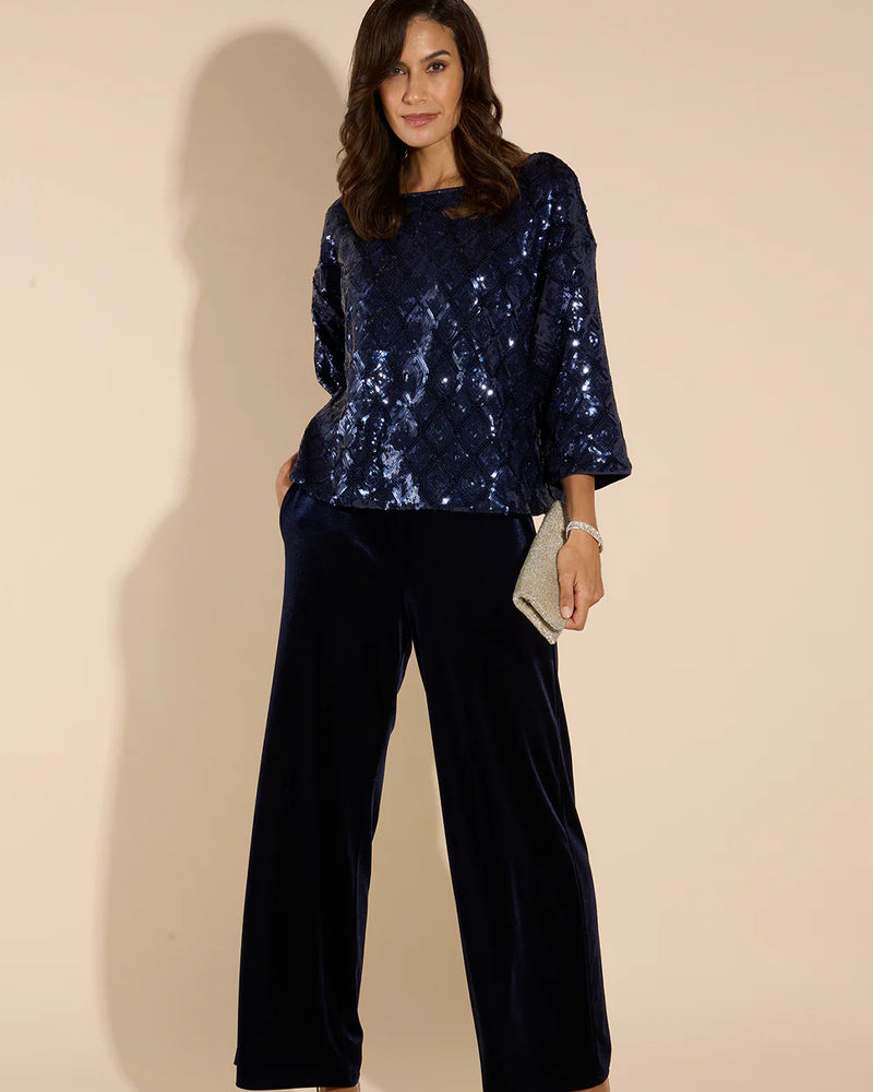 Nicolette Velvet Pant - 2 Colors