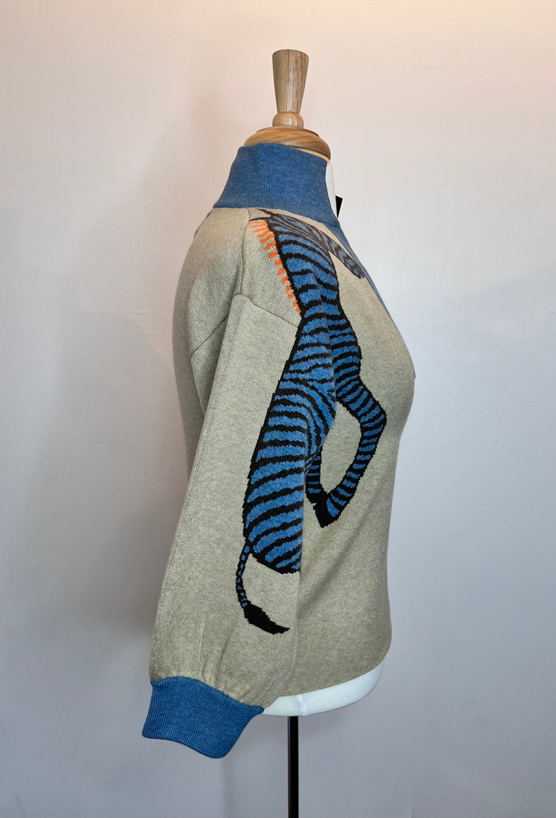 Zebra Sweater