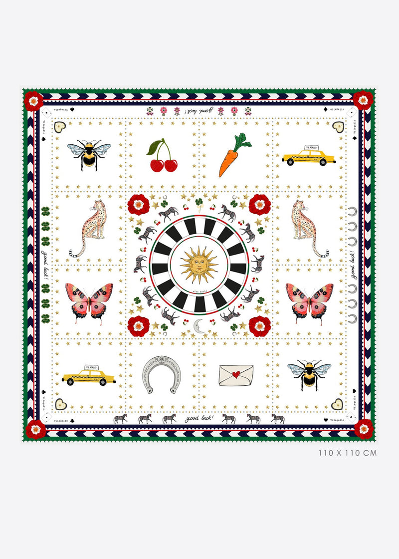 Equestrian Silk Scarf