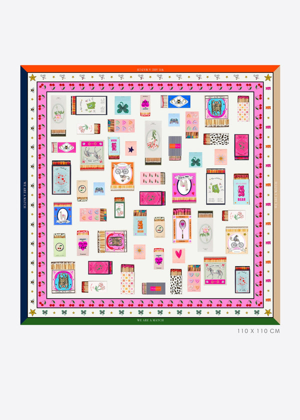Matches Silk Scarf