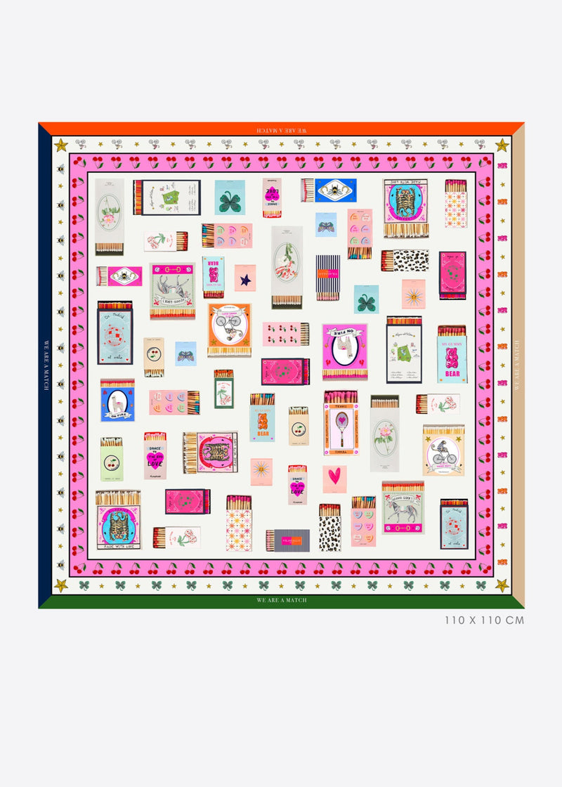 Matches Silk Scarf