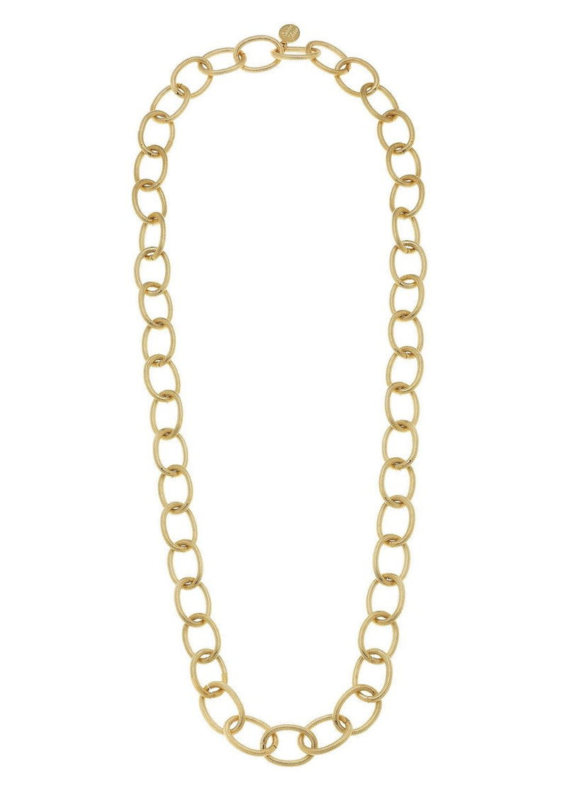 Long Loop Chain Necklace