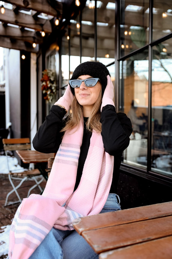 Camille Plaid Scarf - 2 Colors