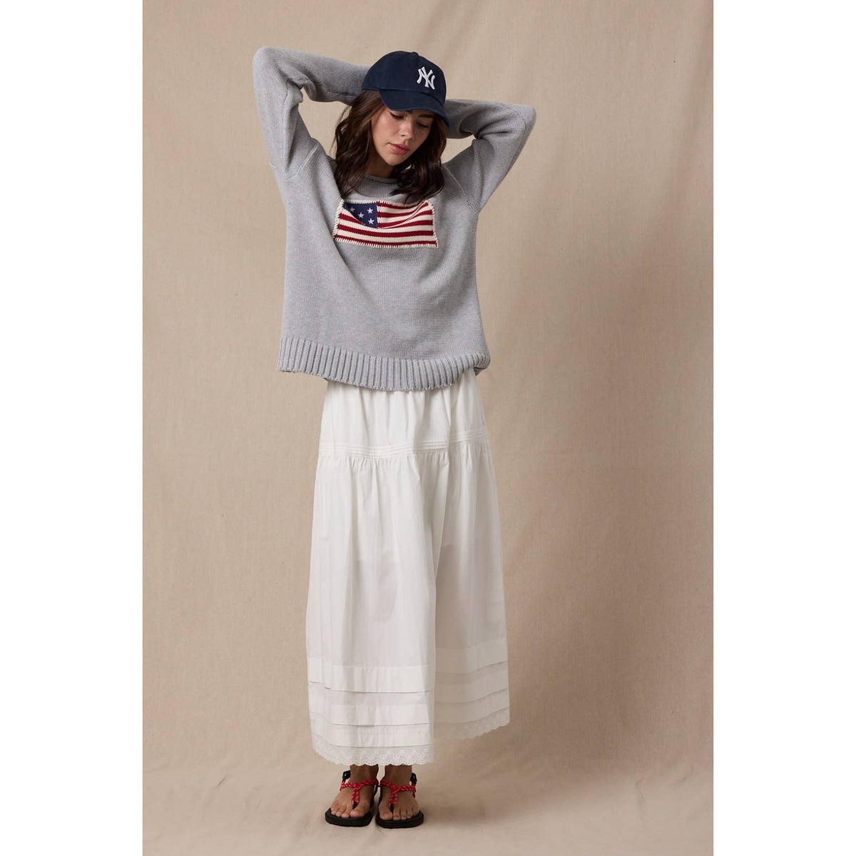 American Flag Sweater - 2 Colors