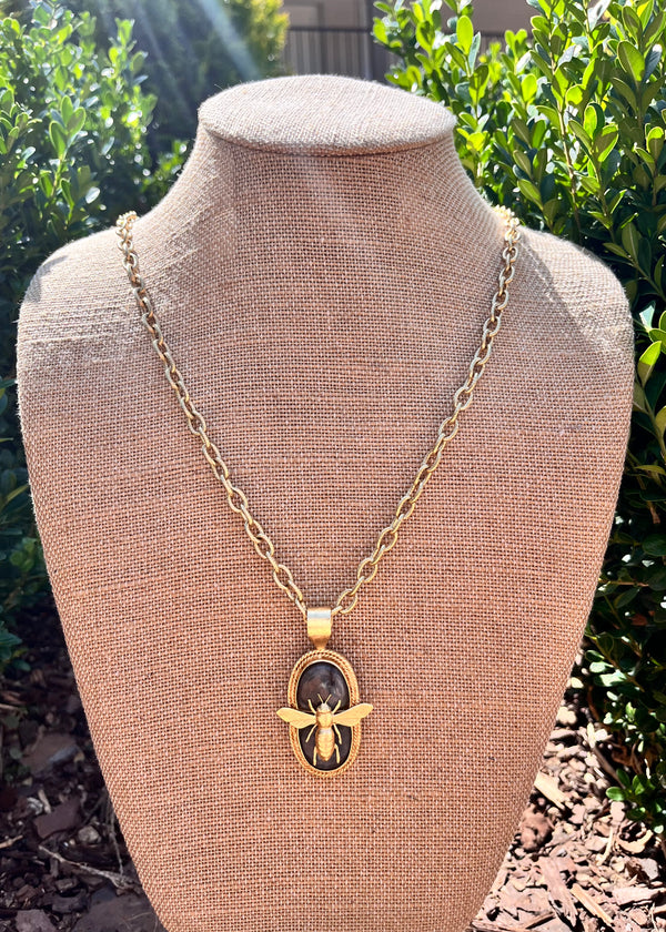 Bee Long Necklace