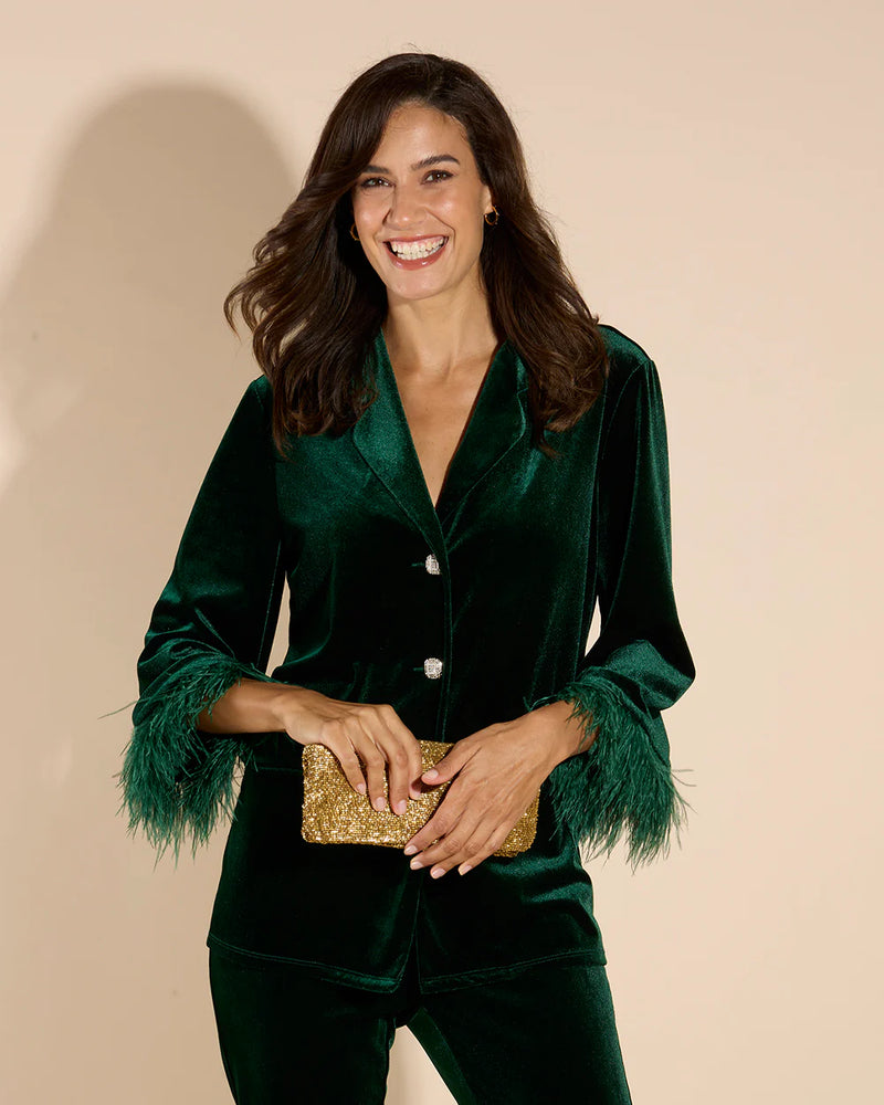 Essie Jacket Stretch Velvet - 2 Colors