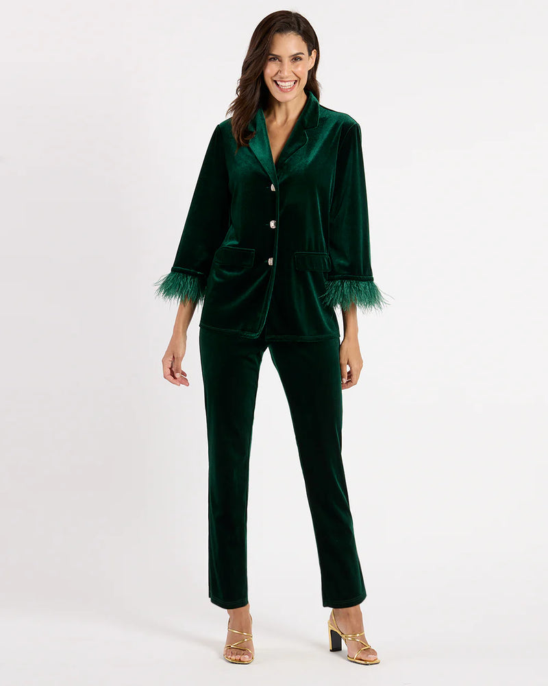 Essie Jacket Stretch Velvet - 2 Colors