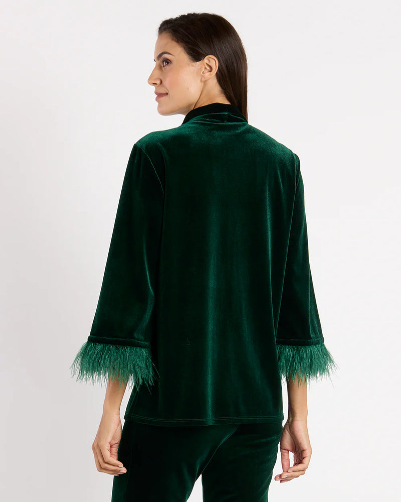 Essie Jacket Stretch Velvet - 2 Colors