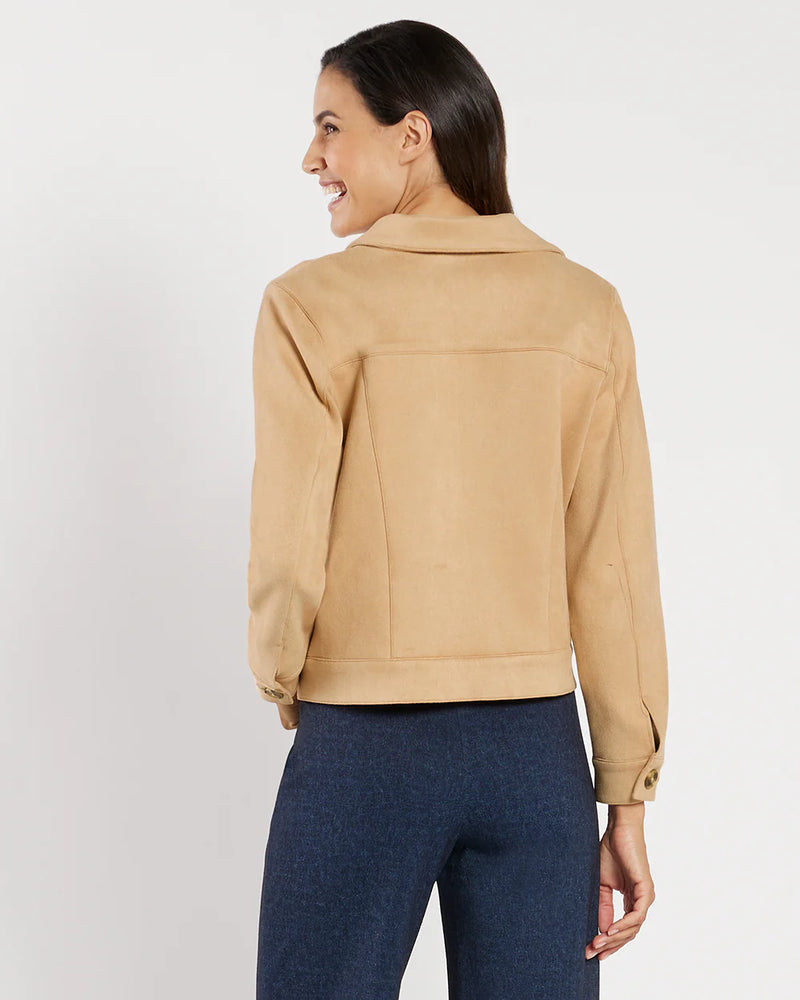 Hudson Faux Suede Jacket